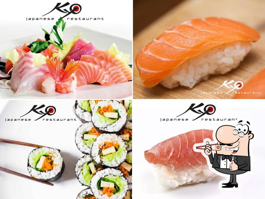 Prova le varie opzioni di sushi