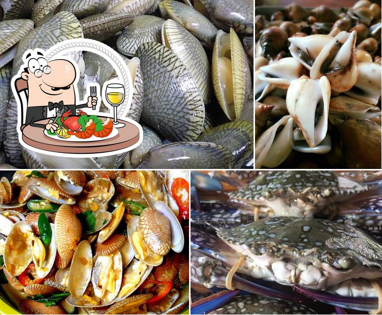 Try out seafood at Shine Talay