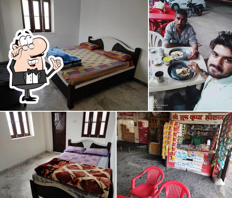 The interior of Shree Guru Kripa Hotel & restaurant