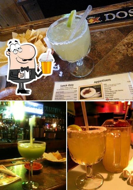 Enjoy a drink at Salsitas Mexican Restaurant