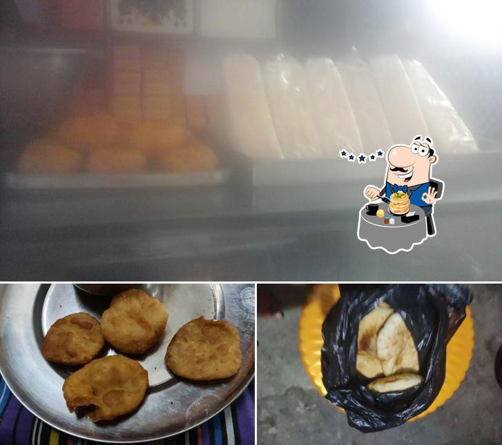 Among various things one can find food and exterior at Sharma Snacks