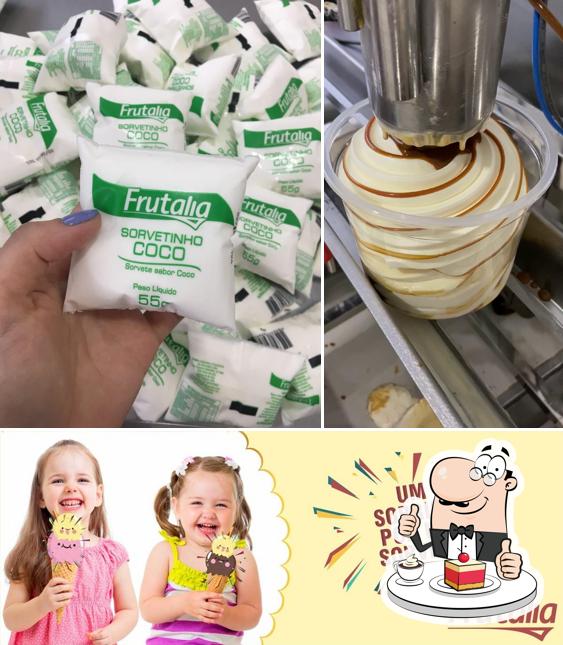 Não esqueça de pedir uma sobremesa no Frutalia