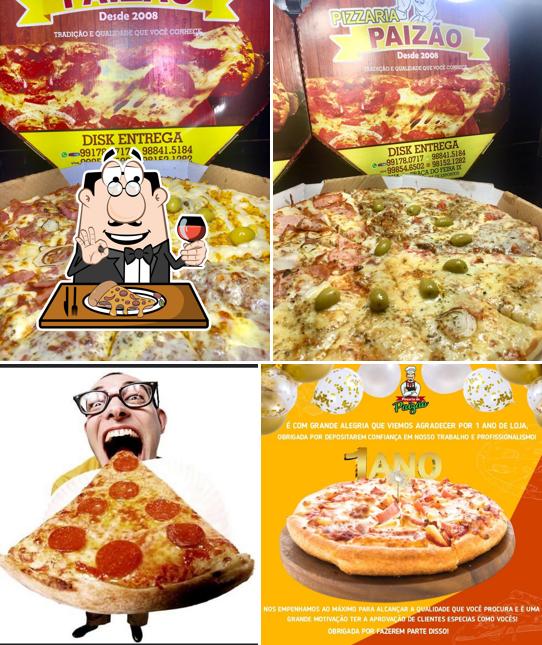 Peça pizza no Pizzaria Paizao