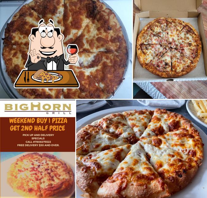 Big Horn Grill And Pizza in Grande Cache Restaurant menu and reviews