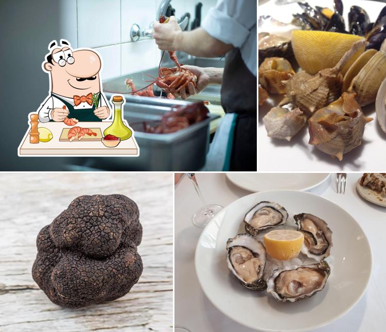 Закажите блюда с морепродуктами в "Restaurant Can Bosch"