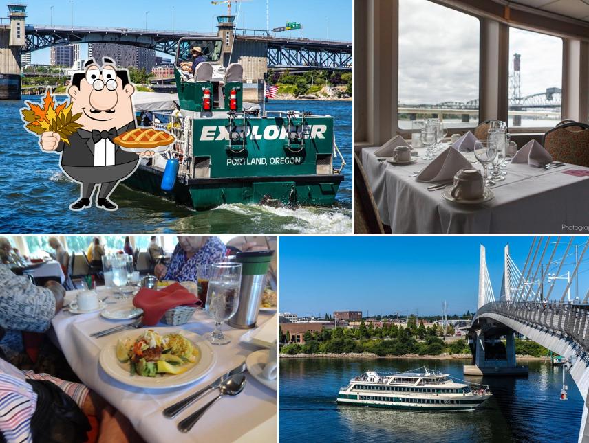 Portland Spirit Salmon Springs Dock in Portland Restaurant menu and