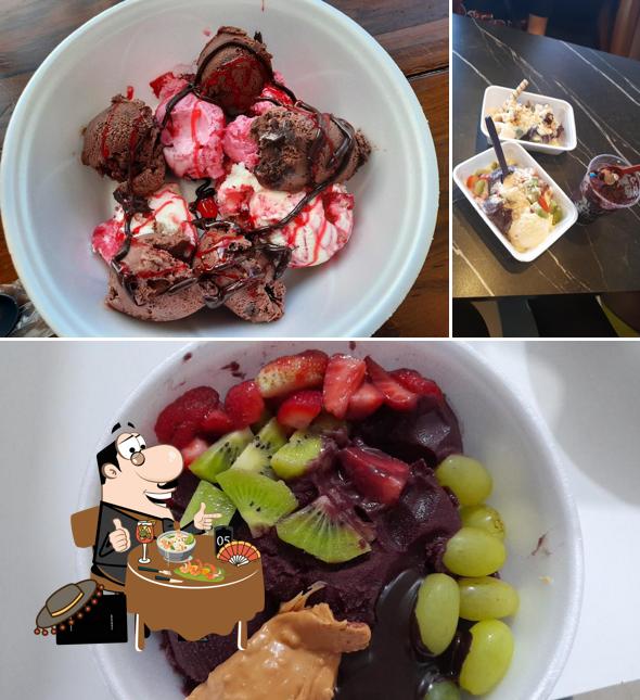 Platos en The Best Açaí Arapongas