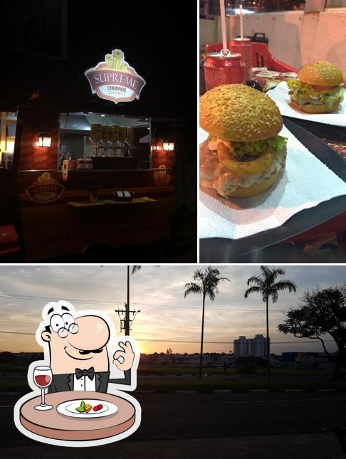 A imagem a Xará Route Burguer Paulínia’s comida e exterior