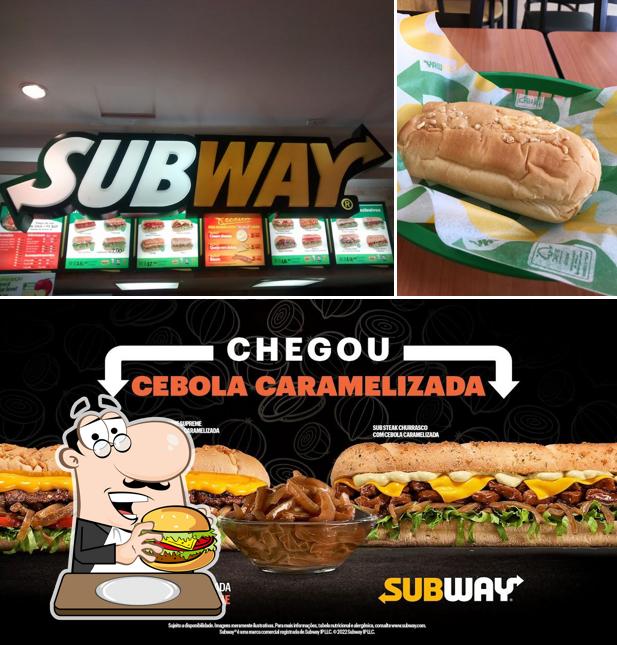 Consiga um hambúrguer no Subway Itajaí Shopping