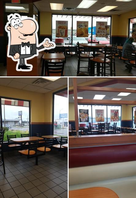 L'intérieur de Taco Bell