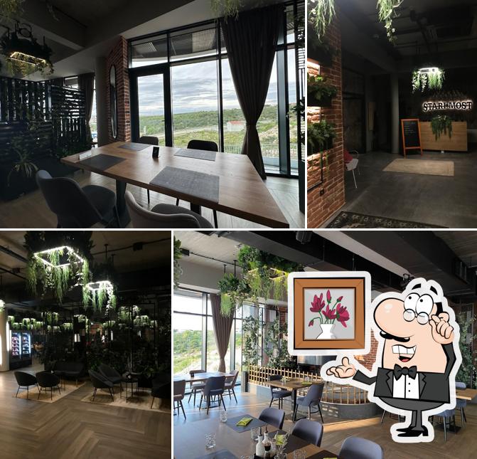 Dai un'occhiata agli interni di Restoran i Banket Stari Most