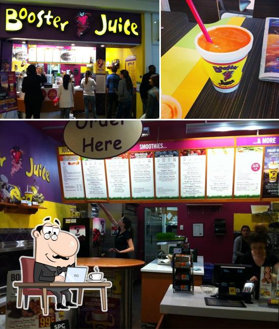 Интерьер "Booster Juice"