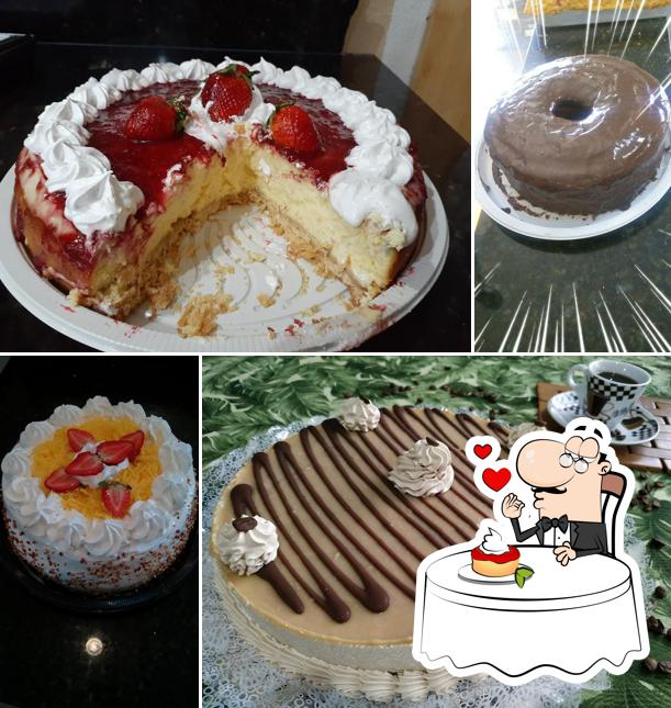 Padaria E Confeitaria Boca Doce oferece uma seleção de pratos doces