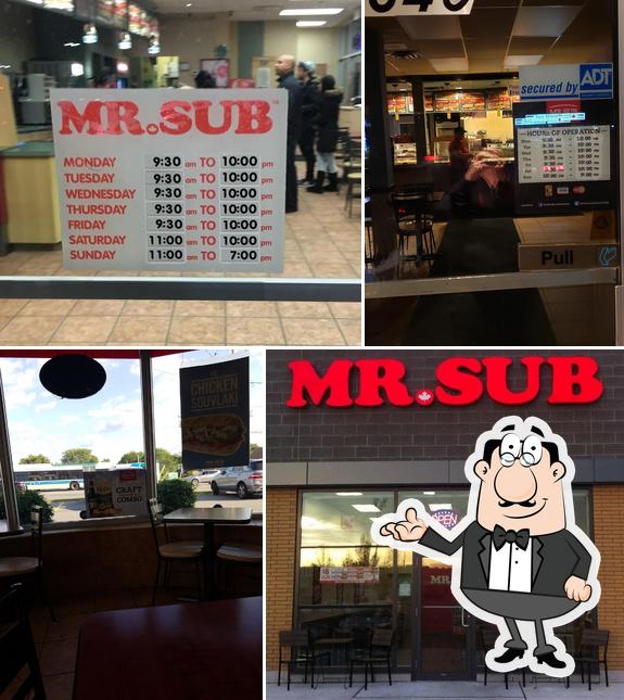 L'intérieur de Mr.Sub