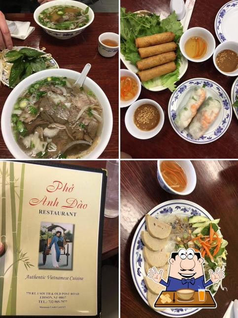 Блюда в "Pho Anh Dao"