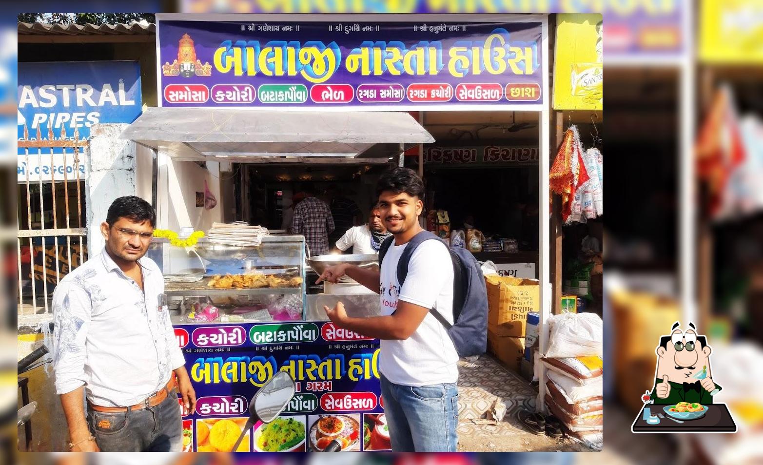 Balaji Nasta house (samosa kachori )