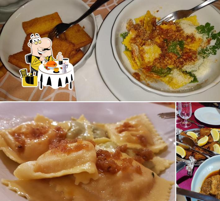 Platti al Trattoria Serena di Borghi Quinto