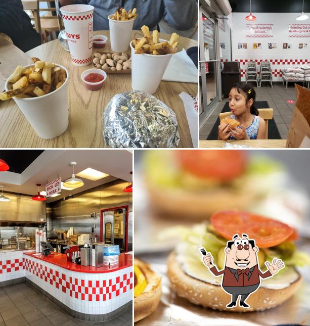 Plats à Five Guys