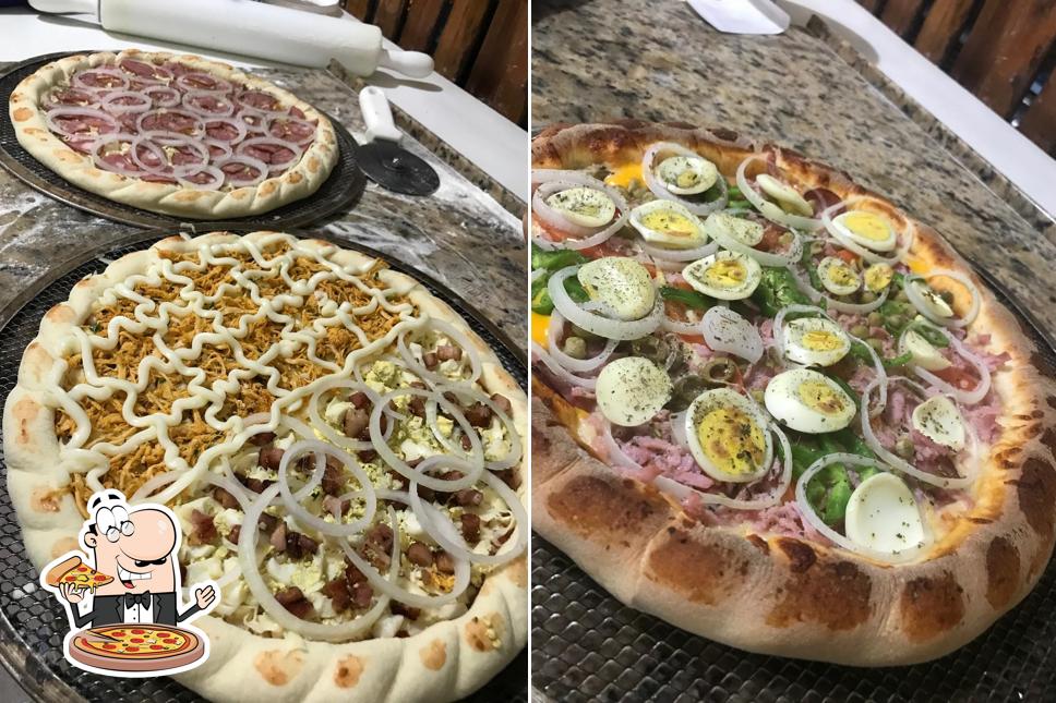 Consiga diferentes estilos de pizza