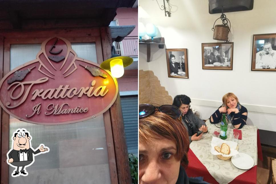 Gli interni di Trattoria Il Mantice - Taverna Greca