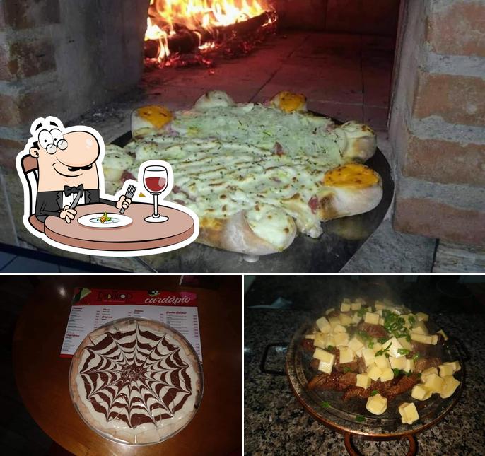 A foto a Redentor Choperia e Pizzaria’s comida e bebida