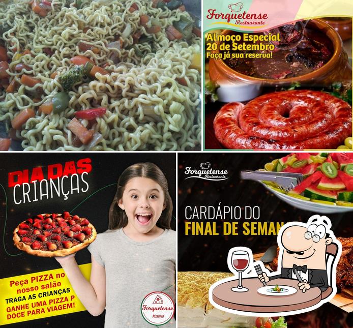 Comida em Restaurante e Pizzaria Forquetense