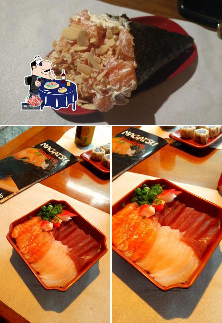 Sashimi em Nagatsu Temakeria