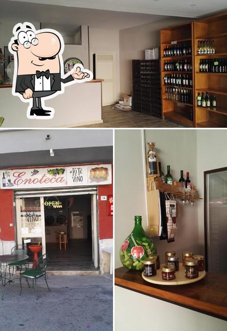 Tra le varie cose da KITEVINO wine shop & more si possono trovare la interni e cibo