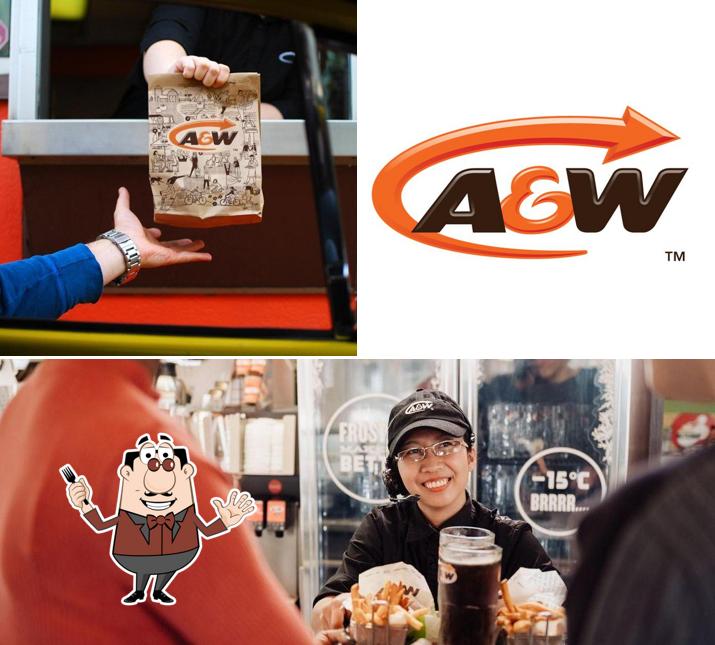 Nourriture à A&W Canada