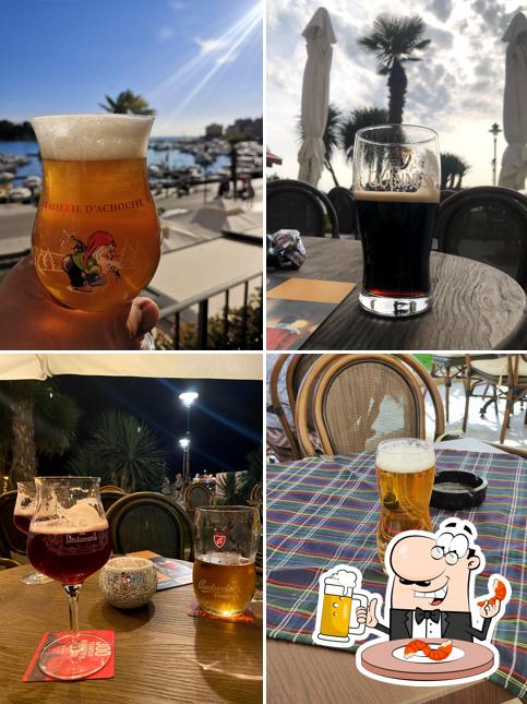 Harat's Pub Rovinj serve un'ampia varietà di birre