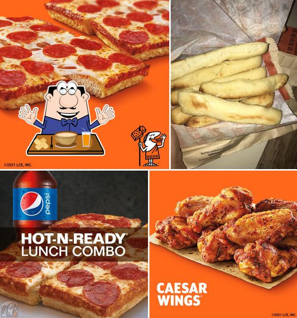 Nourriture à Little Caesars Pizza