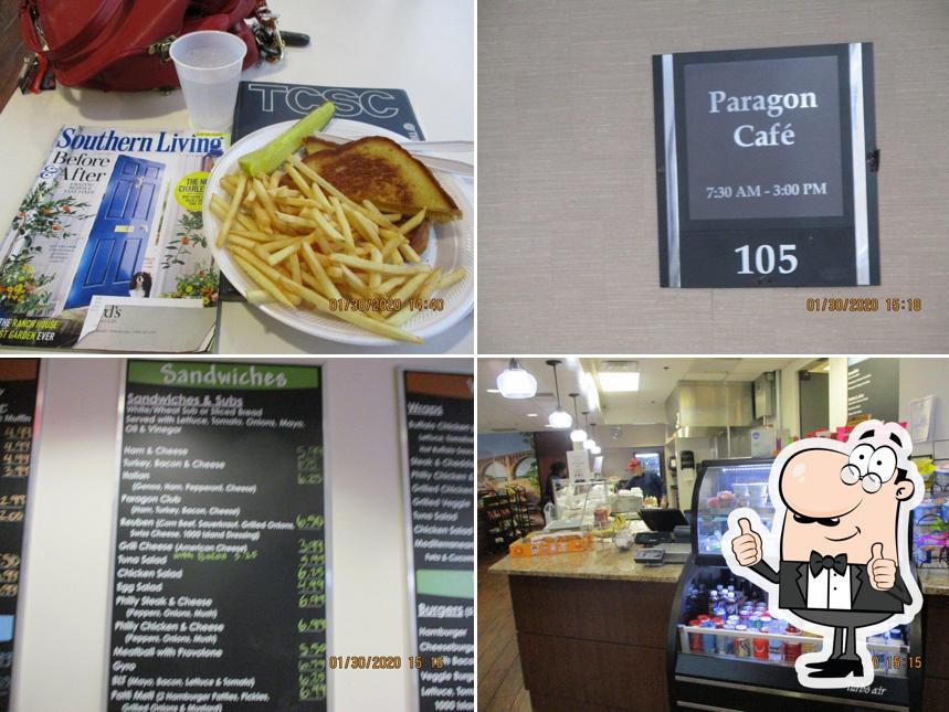 Paragon Cafe in Richmond Restaurant menu and reviews