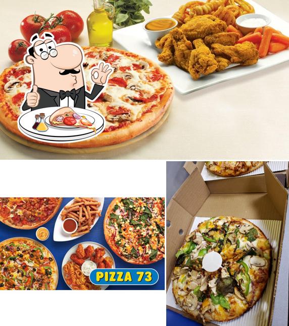В "Pizza 73" вы можете отведать пиццу