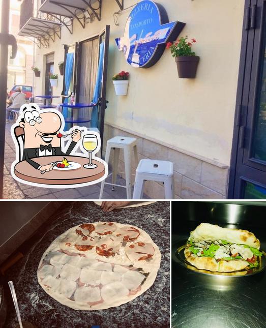 Il Capriccio Pizzeria si caratterizza per la cibo e interni