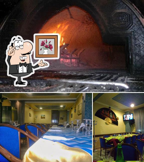 Gli interni di Pizzeria il Capriccio