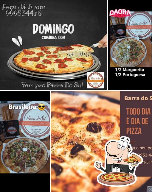 Peça pizza no Barra do Sul