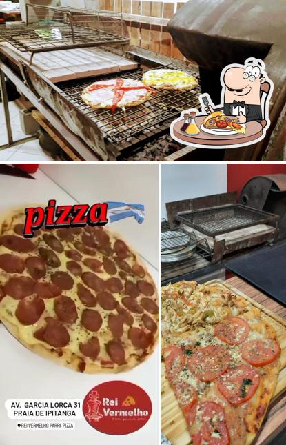 Peça pizza no Rei Vermelho PARRI-PIZZA