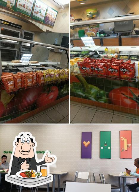 Entre los distintos productos que hay en Subway también tienes comida y interior