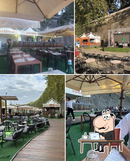 Siediti a un tavolo di Terrazza Tevere