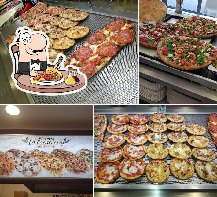 A La Focacceria, puoi assaggiare una bella pizza