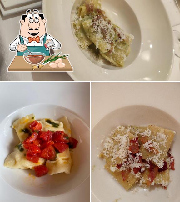 Ravioli al Osteria degli ulivi