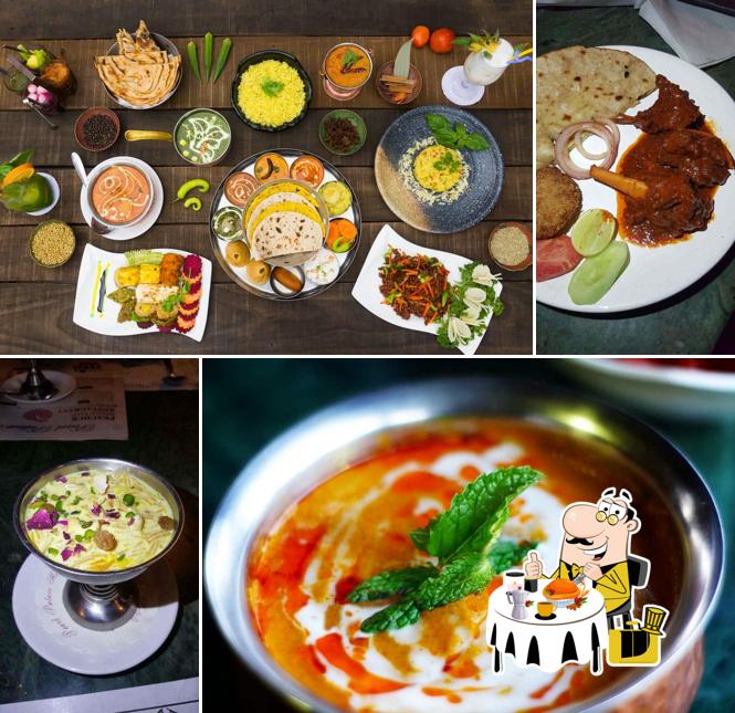 Food at Peacock Restaurant