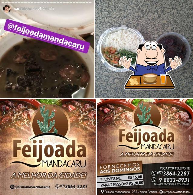 Sopa de moluscos em Feijoada Mandacaru