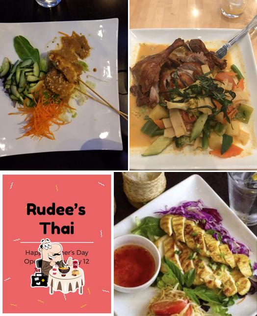 Comida en Rudee’s Thai Cuisine