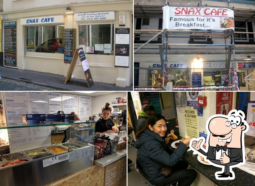 See the pic of Snax Cafe
