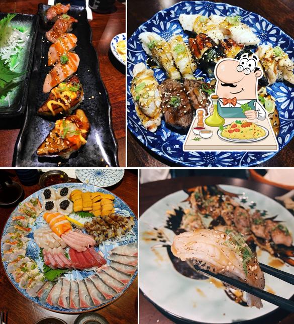 Food at Taka's Sushi