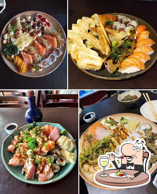 Comida em Yasu Sushi