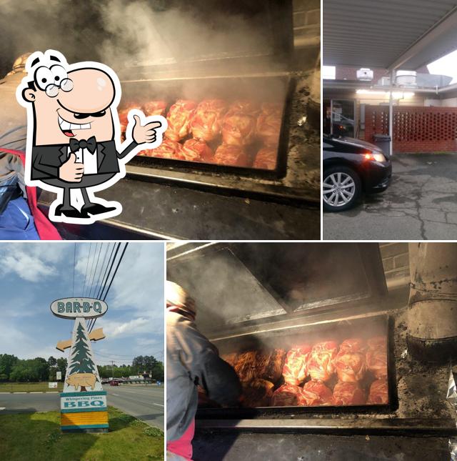Whispering Pines BBQ, 1421 US52 in Albemarle Restaurant menu and
