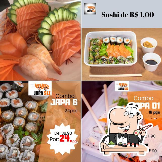 Experimente diversas opções de sushi