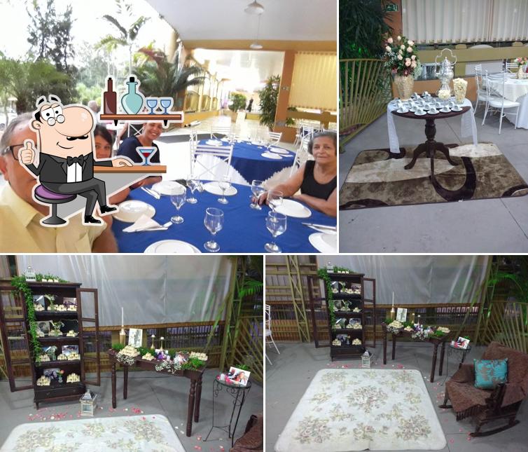 O interior do Restaurante BrasaVille